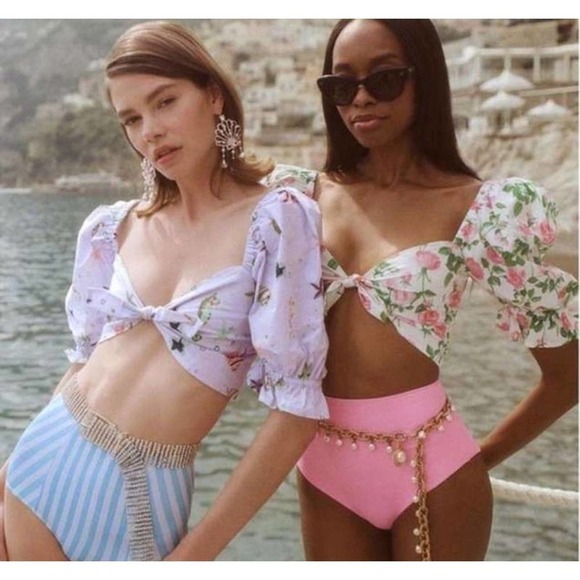 Hill House Home The Isabella Top in Sea Creatures Size M - Picture 2 of 8